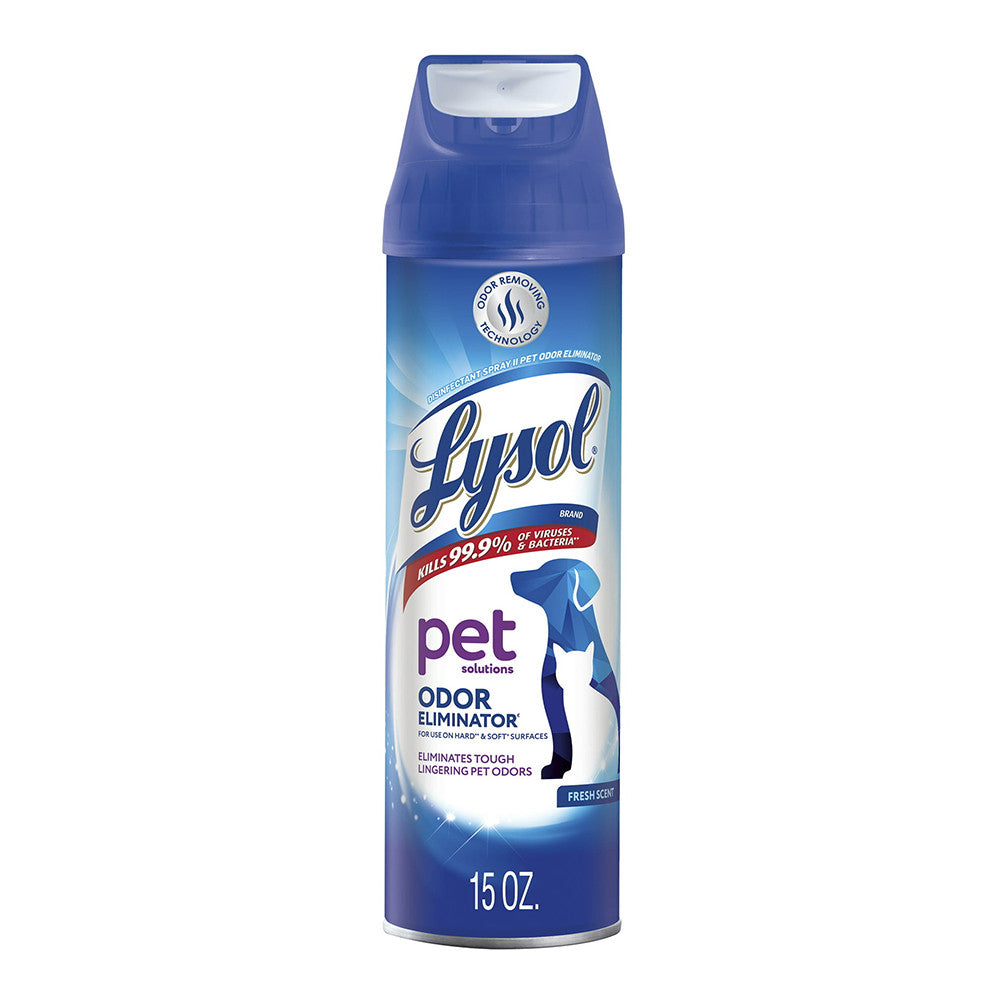 Lysol Pet Solutions Odor Eliminator, Fresh Scent, 15 Oz